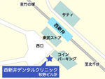 足立区インプラント・審美歯科ガイド　医院地図